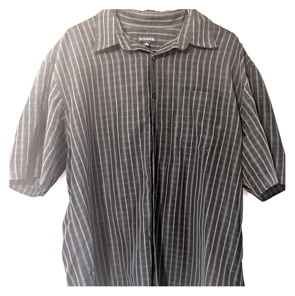 George Short Sleeve Button Down Dress Shirt